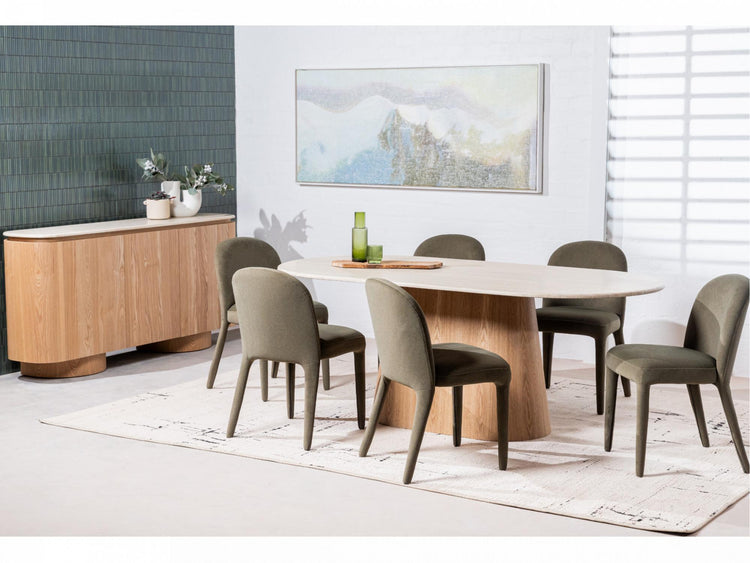 Waverley Buffet White Travertine