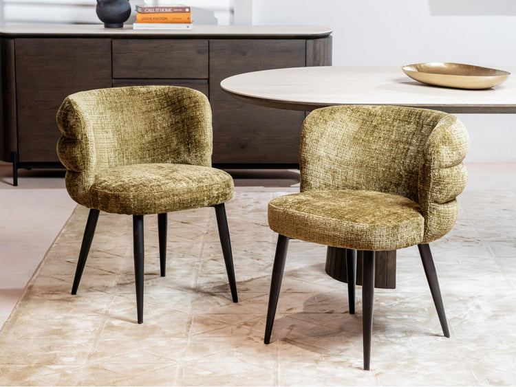 Greta Dining Chair Moss Set of 2