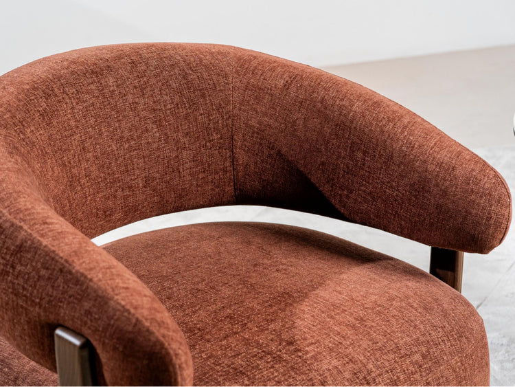 Hampton Occasional Chair Rust
