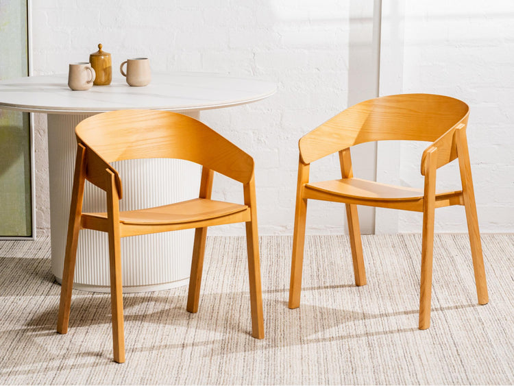 Hendriks Dining Chair Ash Set of 2