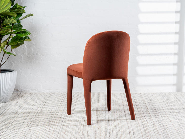Onasis Dining Chair Rust Set of 2
