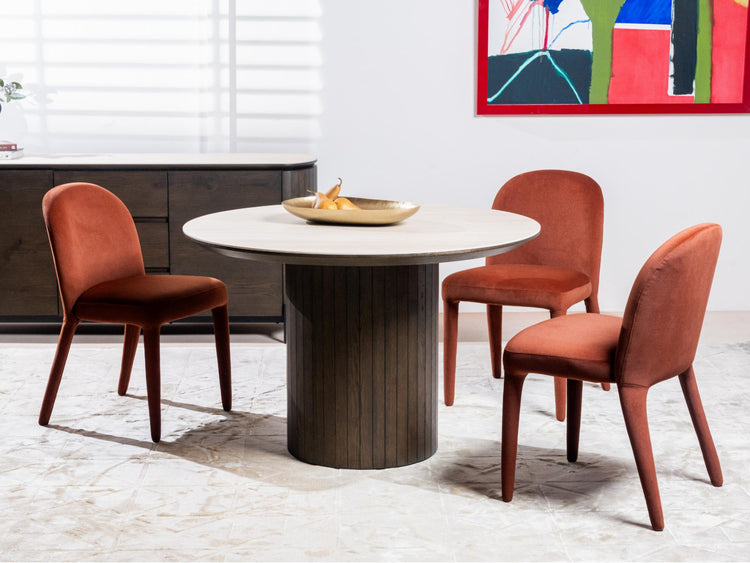 Onasis Dining Chair Rust Set of 2