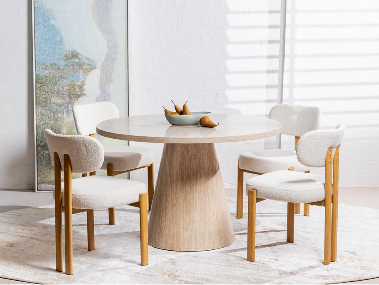 Tessa Dining Table French Fawn