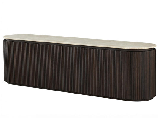 Crete TV Unit Travertine