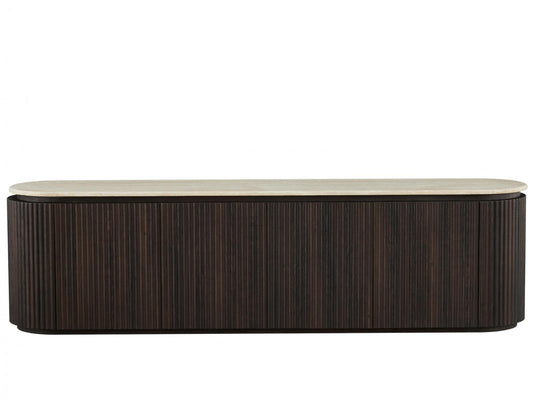 Crete TV Unit Travertine