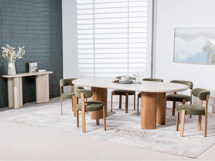 Eclipse Dining Table Pebble