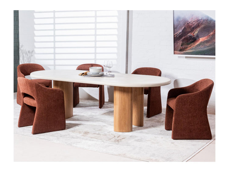 Eclipse Dining Table Pebble