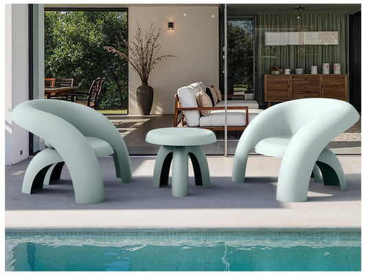 Bondi Chair Celadon Green Set of 2