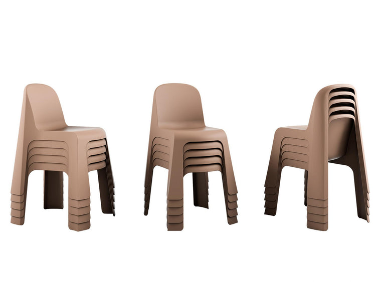 Bondi Dining Chair Mocha Brown Set of 2
