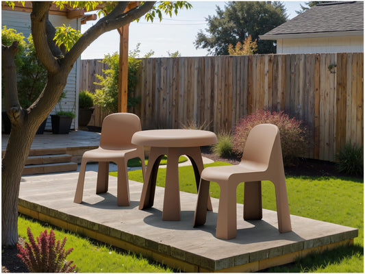 Bondi Dining Table Mocha Brown