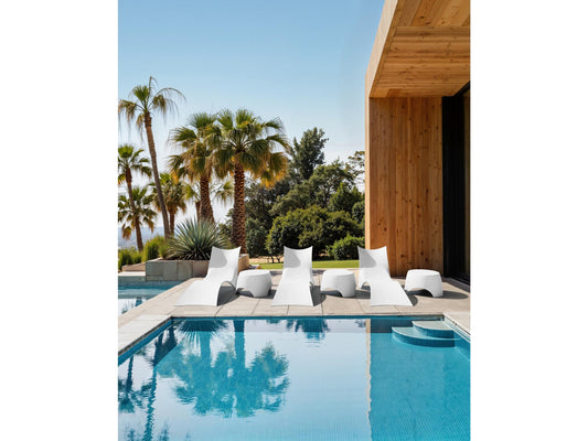 Bondi Sun Lounger White