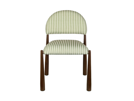 Egypt Dining Chair Moss / Walnut Set of 2