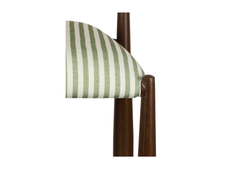 Egypt Dining Chair Moss / Walnut Set of 2