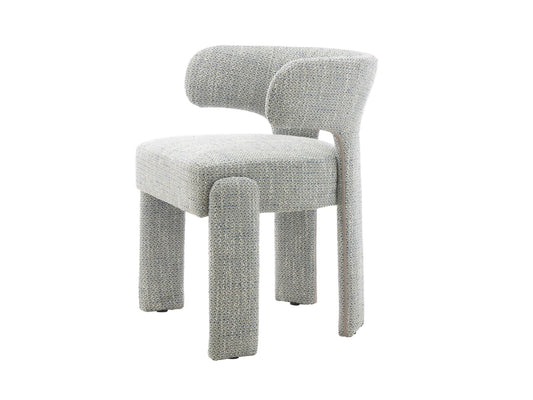 Geneva Dining Chair Blue Grey Set of 2