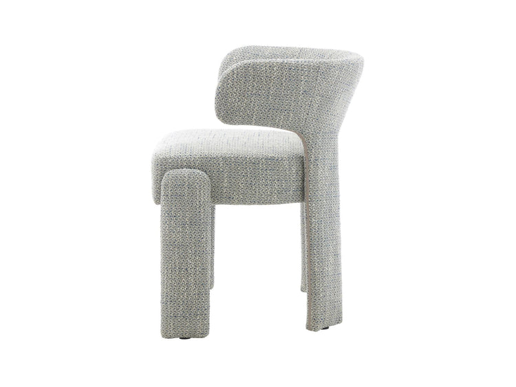 Geneva Dining Chair Blue Grey Set of 2