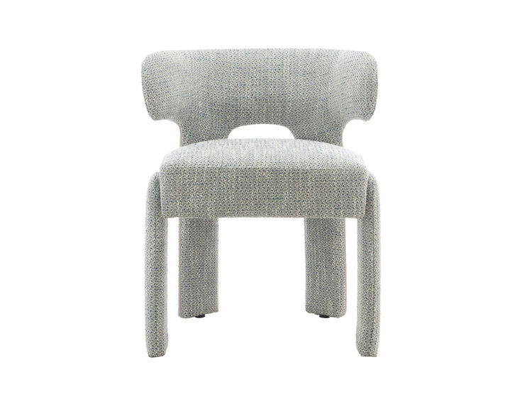 Geneva Dining Chair Blue Grey Set of 2