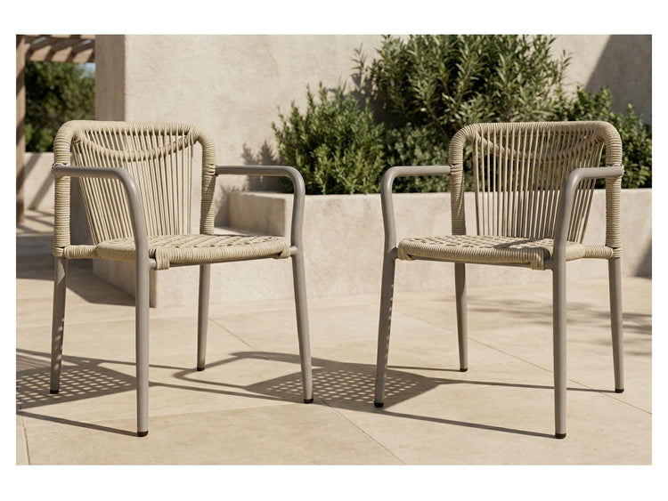 Havana Dining Chair Champagne Set of 2