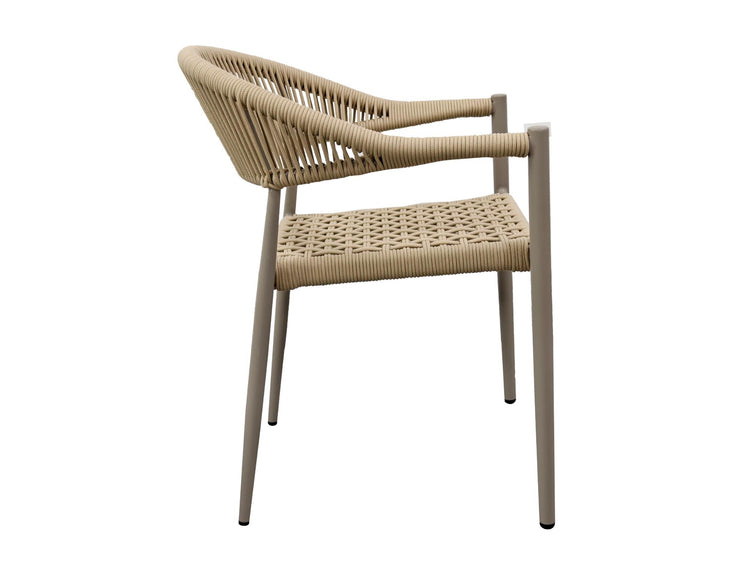Tobago Dining Chair Champagne Set of 2