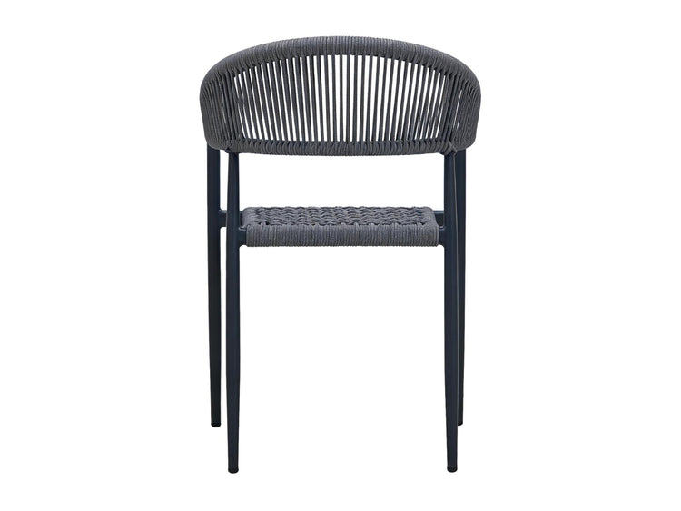 Tobago Dining Chair Charcoal Set of 2