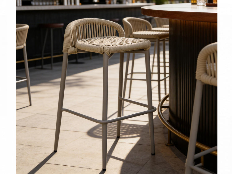 Kingston Bar Stool Champagne Set of 2