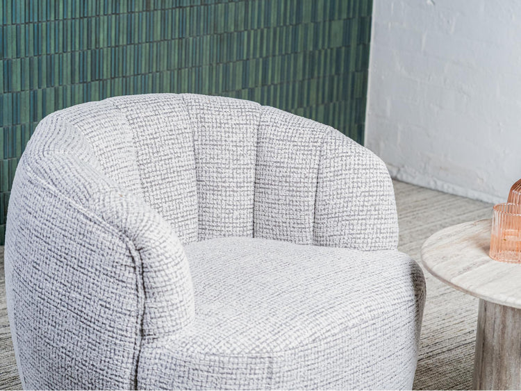 Arlington Swivel Occasional Chair Grey