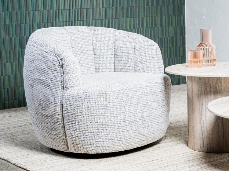 Arlington Swivel Occasional Chair Grey