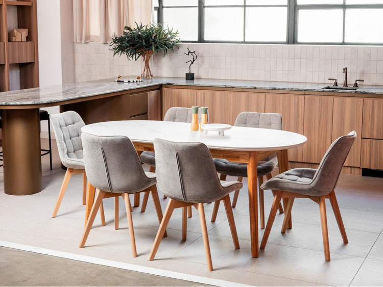 Finland Dining Table Snow White