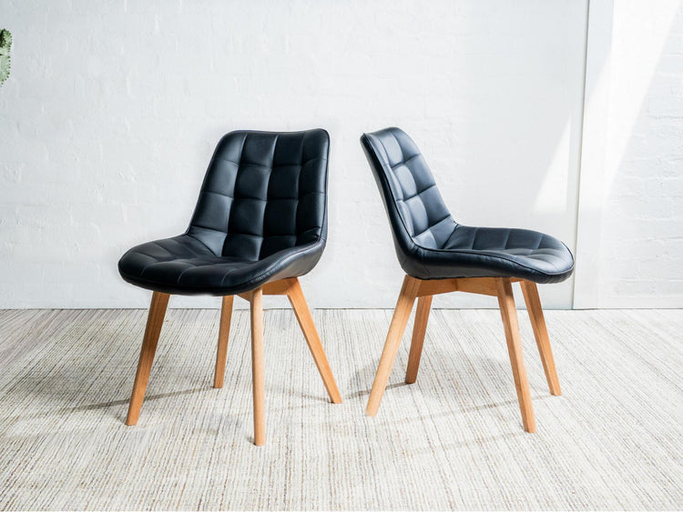 Forest Dining Chair Black / Natural
