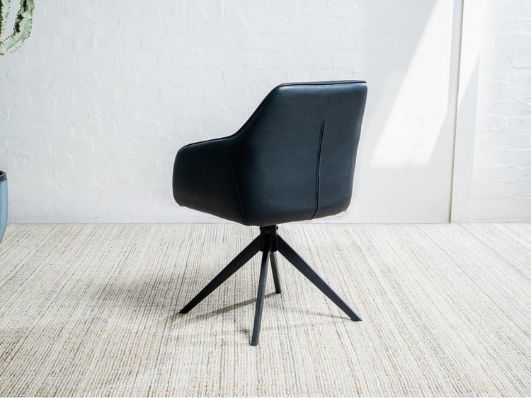 Oscar Dining Chair Black Set of 2