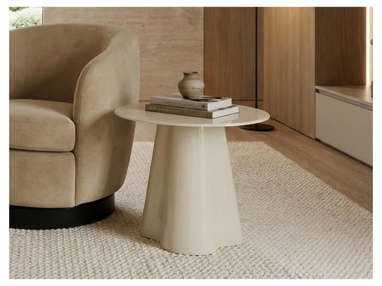 Tahoe Side Table Gloss Tofu