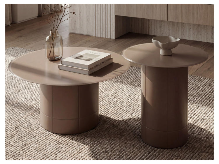 Jaffa Side Table Matte Chestnut