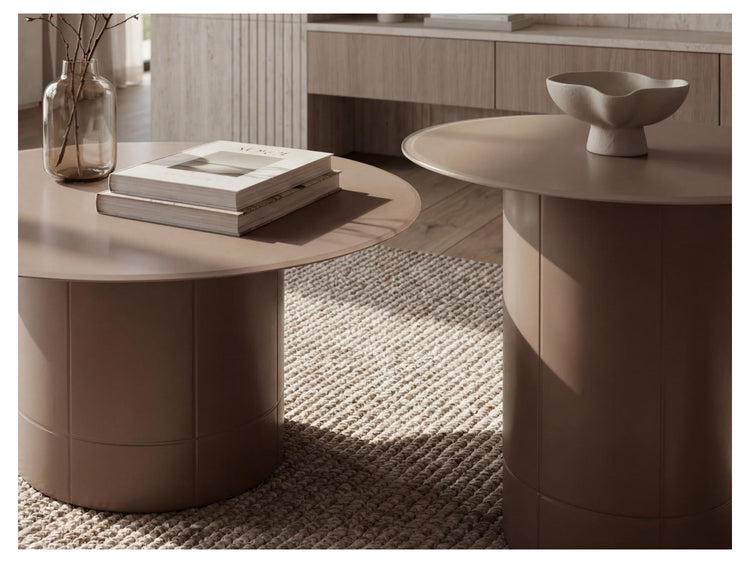 Jaffa Side Table Matte Chestnut