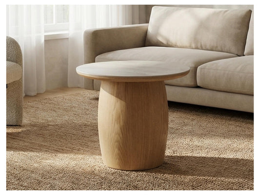 Byron Side Table Taj Mahal / Natural