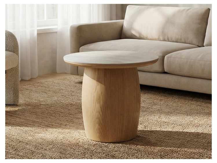 Byron Side Table Taj Mahal / Natural