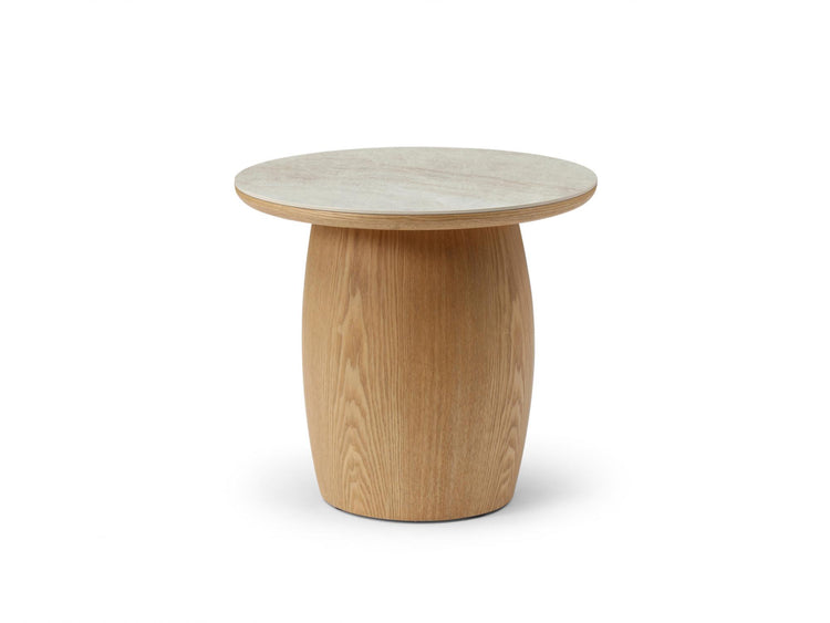 Byron Side Table Taj Mahal / Natural