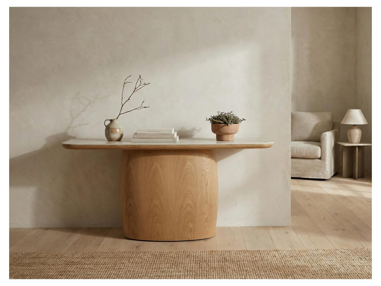 Byron Console Table Taj Mahal / Natural