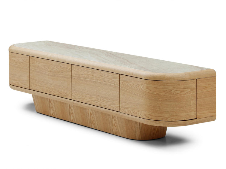 Byron TV Unit Taj Mahal / Natural
