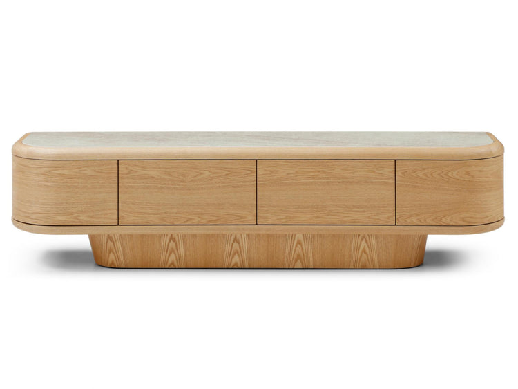 Byron TV Unit Taj Mahal / Natural