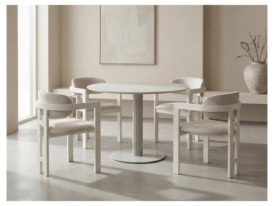 Amalfi Dining Table Grigio Matte Tofu - image 2