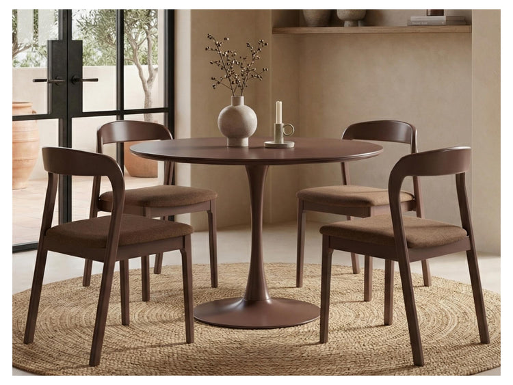 Elan Dining Table Matte Plum