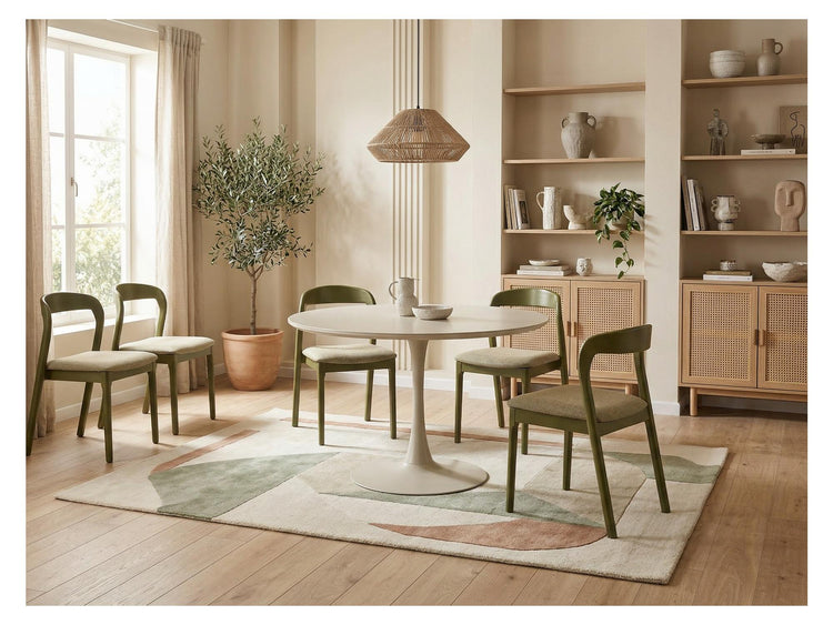 Elan Dining Table Matte Tofu