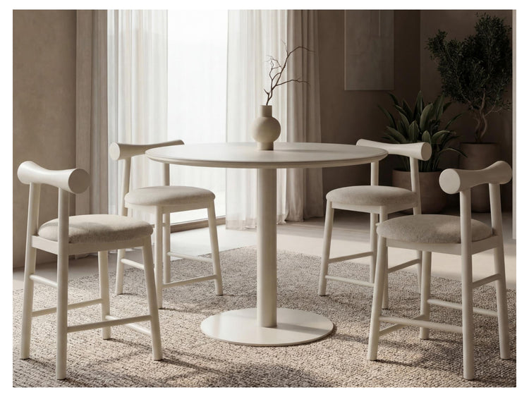 Positano Dining Table Matte Tofu
