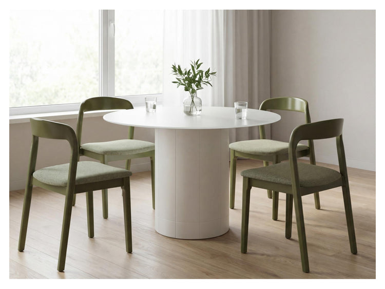 Rimini Dining Table Matte Tofu