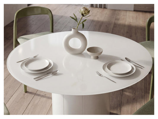 Rimini Dining Table Matte Tofu