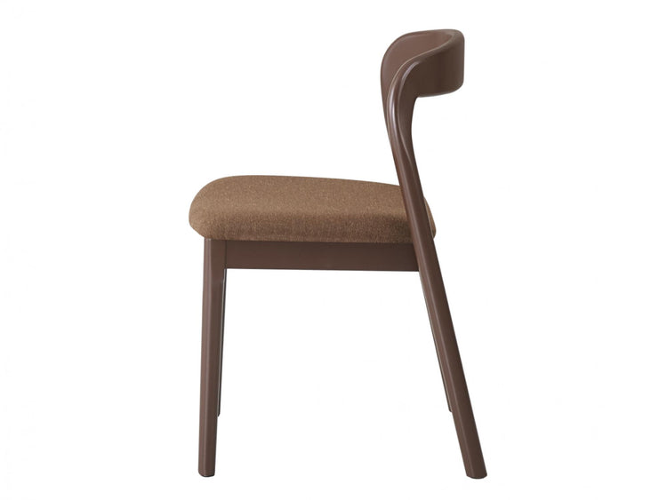 Inari Dining Chair Matte Chestnut / Rust Set of 2