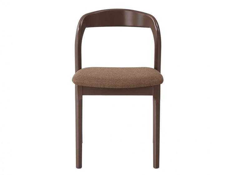 Inari Dining Chair Matte Chestnut / Rust Set of 2
