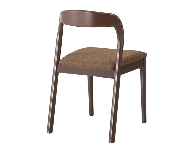Inari Dining Chair Matte Chestnut / Rust Set of 2