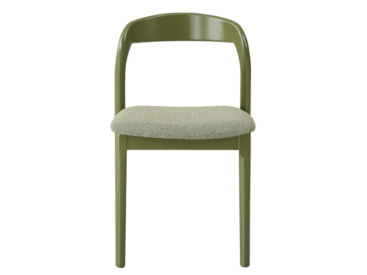 Inari Dining Chair Matte Olive / Olive Set of 2