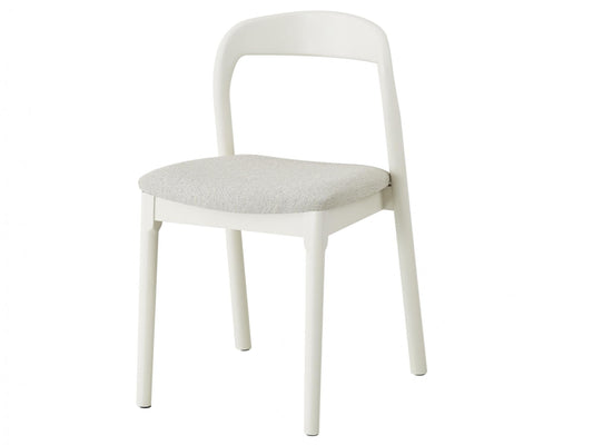 Inari Dining Chair Matte Tofu / Beige Set of 2
