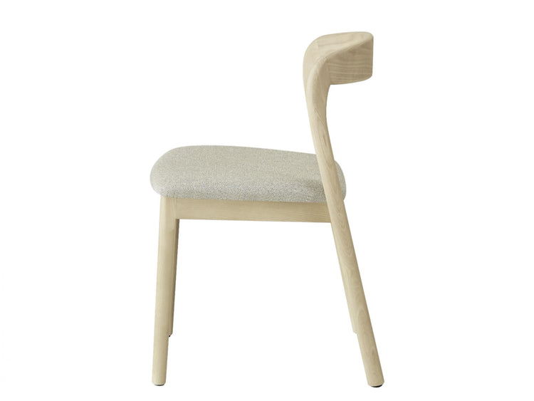 Inari Dining Chair Natural Ash / Beige Set of 2